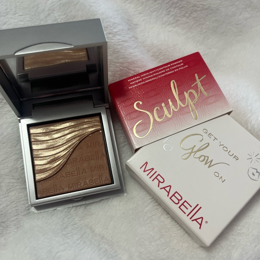 Mirabella Sculpt Highlight/Contour Powder - Golden Nude